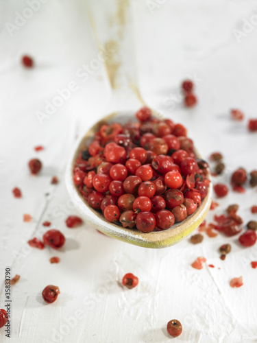 Photo: Cuillérée de poivre rouge Cuillérée de poivre rouge