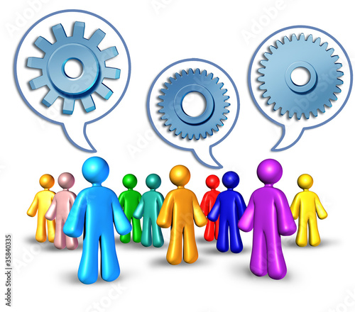 Illustration: Social networking with referrals Social networking with referrals
