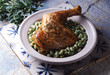 Epaule d'agneau et fèves