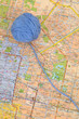 Ball wool on map