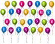 Alphabet Party Balloons