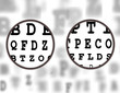 Sehtest Buchstaben