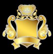 Illustration: Familienwappen Blanko Familienwappen Blanko