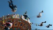 Kettenkarussell auf dem Oktoberfest in München
