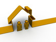 house and couple