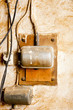 electrical condenser retro-style electrical condenser retro-style