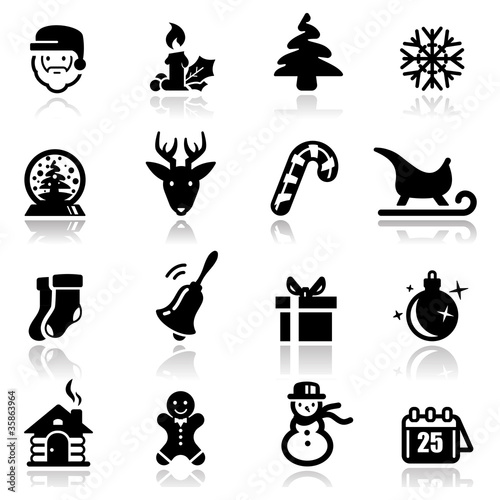 Vector: Icons set Christmas Icons set Christmas