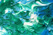 paints on the white paper