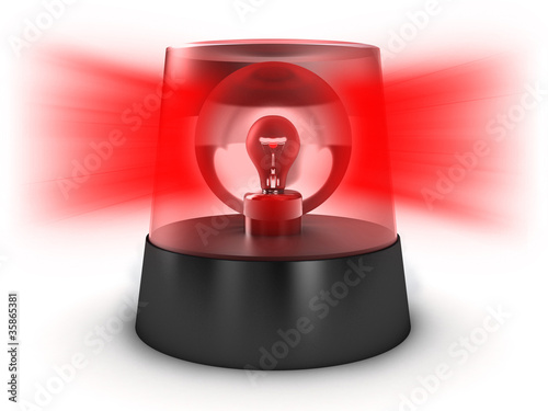 Illustration: Flashing light Flashing light