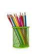 Colourful pencils isolated on white Colourful pencils isolated on white