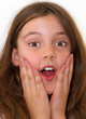 Surprised  girl