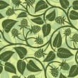 raspberry with leaf silhouette seamless background pattern raspberry with leaf silhouette seamless background pattern