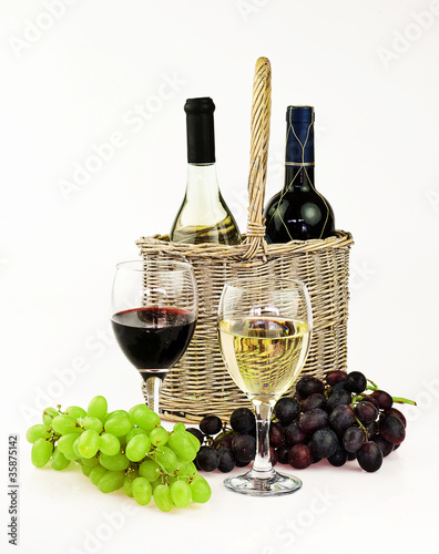 Photo: white red wine white red wine