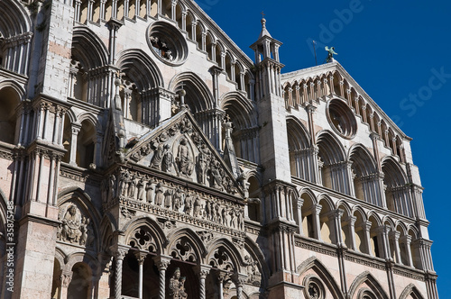 Photo: St. Giorgio Basilica Cathedral. Ferrara. Emilia-Romagna. Italy. St. Giorgio Basilica Cathedral. Ferrara. Emilia-Romagna. Italy.