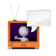 3d person on TV 3d person on TV