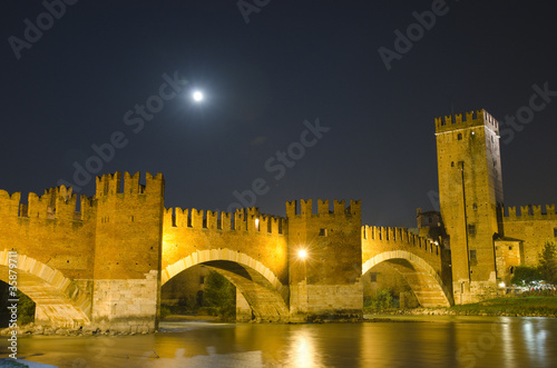 Photo: Verona by night Verona by night