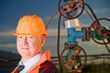 Photo: Engineer in an Oil field Engineer in an Oil field