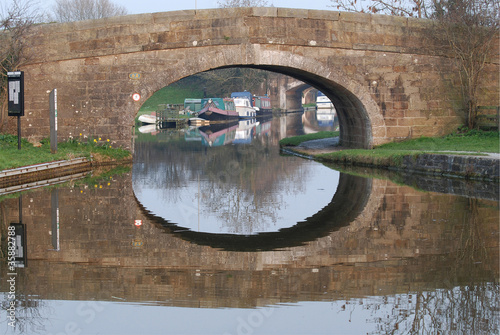 Photo: Canal Bridge 64, Lancaster Canal, Lancashire Canal Bridge 64, Lancaster Canal, Lancashire