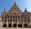 Hausfassade in Landshut