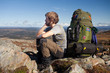 Pause auf einer Trekkingtour in Schweden