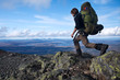 Bergwandern mit Trekkingrucksack