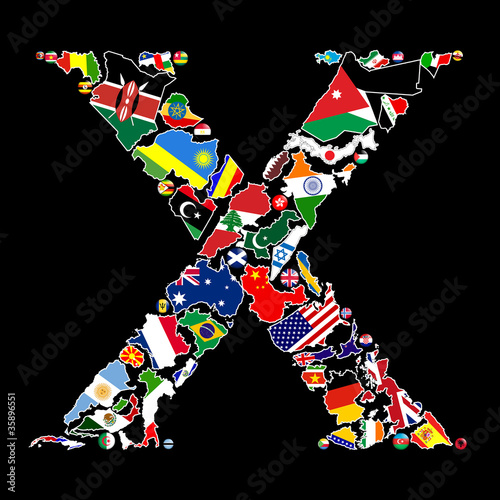 Illustration: Countries of X Countries of X
