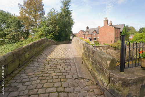 Photo: Packhorse bridge, Croston Village, Lancashire Packhorse bridge, Croston Village, Lancashire