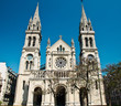 St-Ambroise Church in Paris with blue sky St-Ambroise Church in Paris with blue sky