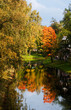 Autumn at a park