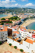 View of the Peniscola town in Valencia, Spain