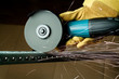Sawing metal