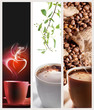 Coffee vertical banners