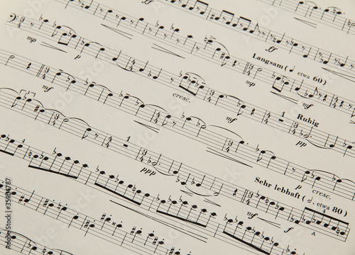 Photo: Spartito musicale Spartito musicale