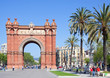 Arc de Triomf in Barcelona