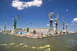 Industry in Poland - Shipyard Danzig - "Stocznia Gdanska ".