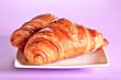 Croissant au beurre