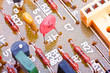 Electronic components on a obsolete printed-circuit board