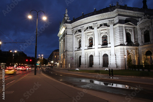 Photo: Vienna night - Burgtheater Vienna night - Burgtheater