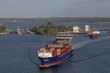 Frachtschiffe auf dem Nord-Ostsee-Kanal