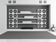 black and white music room black and white music room