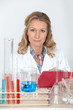 Woman working in a laboratory