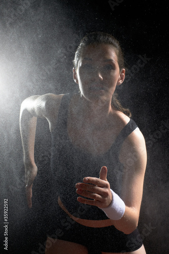 Photo: girl in sport girl in sport