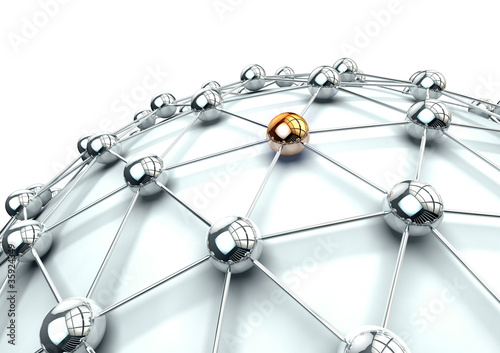 Illustration: concepto de trabajo en red concepto de trabajo en red