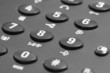 dark phone keypad