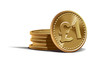 Pound coins vector illustration Pound coins vector illustration