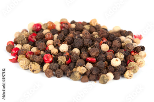 Photo: Assorted peppercorns Assorted peppercorns