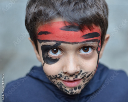 Photo: bambino con trucco bambino con trucco