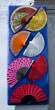 Display of fans