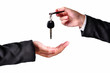 Handing over the keys