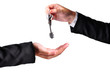 Handing over the keys